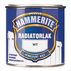 Hammerite Radiatorlak Hoogglans Wit 250 ml