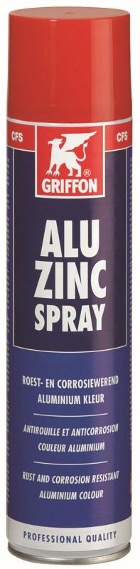 Afbeelding Griffon Alu-Zinc Spray 400 ml door Haxo.nl