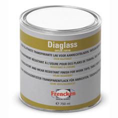 Frencken Slijtvaste Lak Diaglass Satin Transparant Blank 250 ml