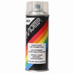 Afbeelding MoTip Hechtprimer Spray Zijdeglans Transparant 400 ml door Haxo.nl