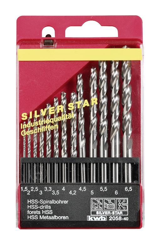 KWB Metaalborenset Silverstar 1.5-6.5 mm 13-Delig