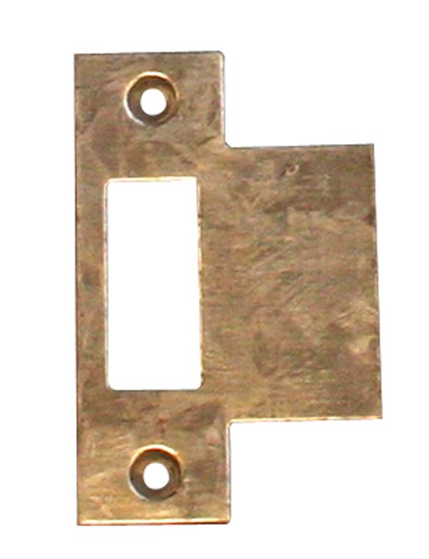Dulimex sluitplaat loop, rechthoekig staal links/ rechts