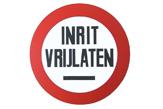 Bord Inrit Vrijlaten Ø 236 mm