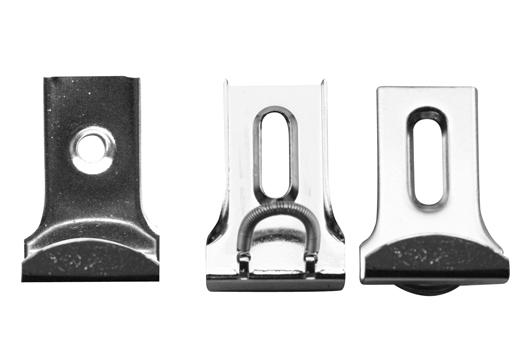 Spiegelklemmen Vernikkeld 4 Stuks huismerk kopen in de aanbieding