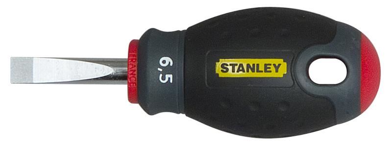 Afbeelding Stanley FatMax Bledschroevendraaier Stubby 6.5 x 30 mm door Haxo.nl