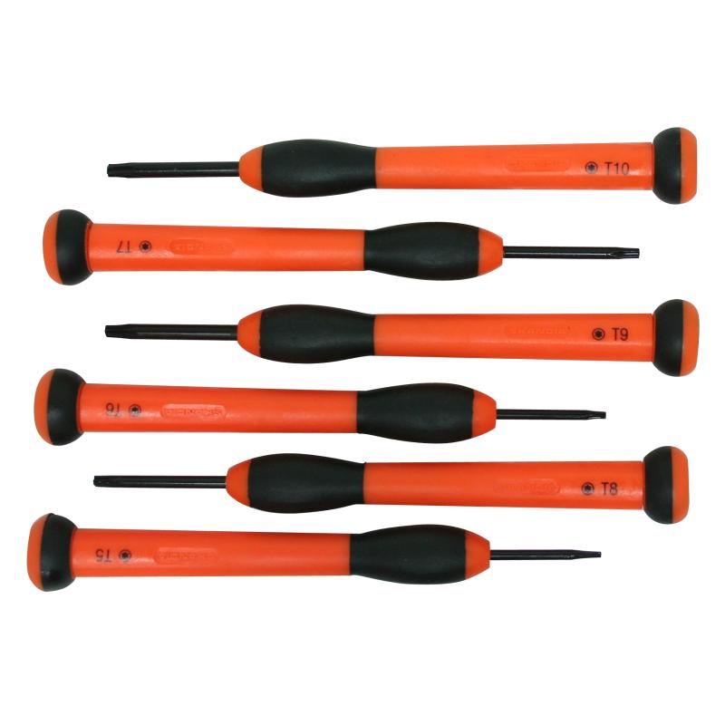 Skandia Torx Mini Schroevendraaierset 6-Delig