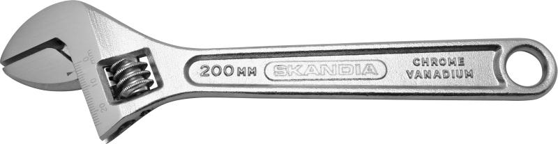 Skandia Moersleutel Chroom 200 mm