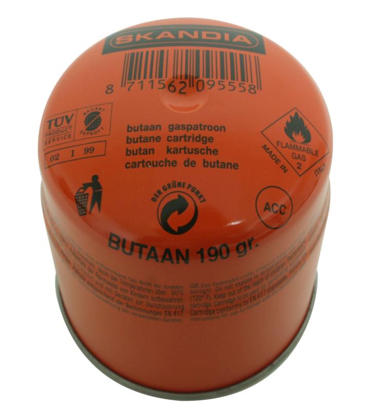 Skandia Gasvulling Butaan 190 Gram