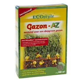Afbeelding Ecostyle Gazon-Az 20 m2 - Gazonmeststoffen - 2 kg door Haxo.nl