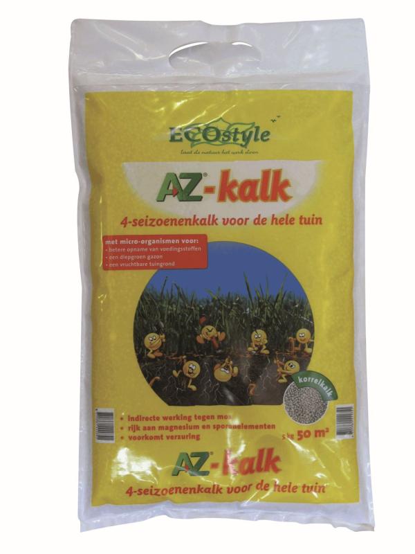 Afbeelding Ecostyle Az-Kalk 50 m2 - Kalk - 5 kg door Haxo.nl