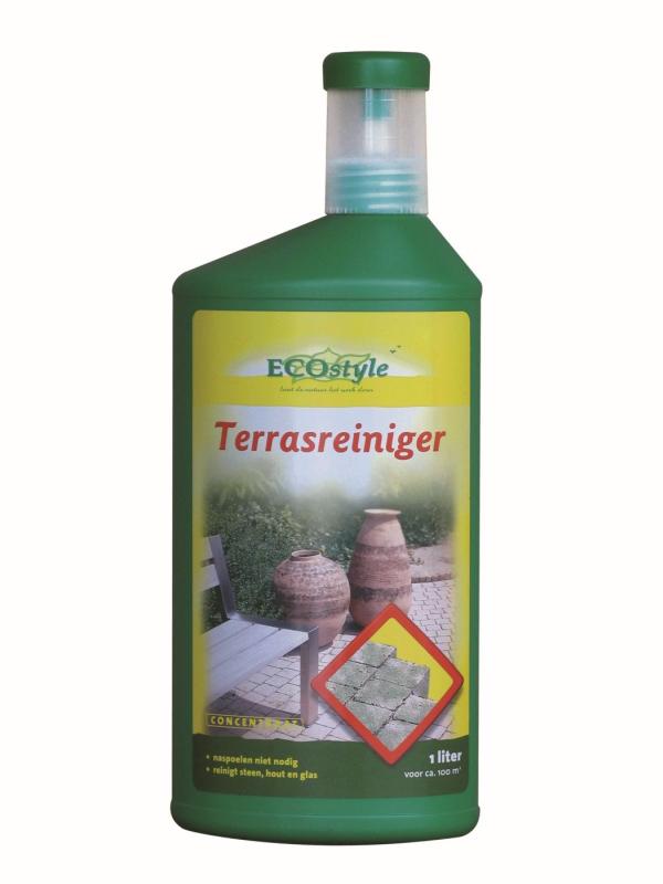 Afbeelding Ecostyle Terrasreiniger Concentraat - Algen- Mosbestrijding - 1 l door Haxo.nl