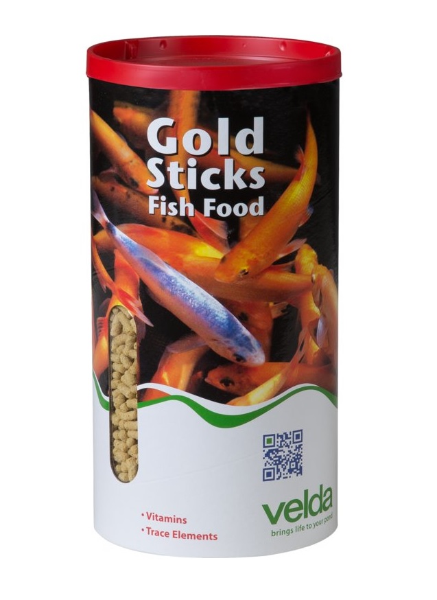 Afbeelding Velda Gold Sticks Fish Food 2500 Ml / 260 gram door Haxo.nl