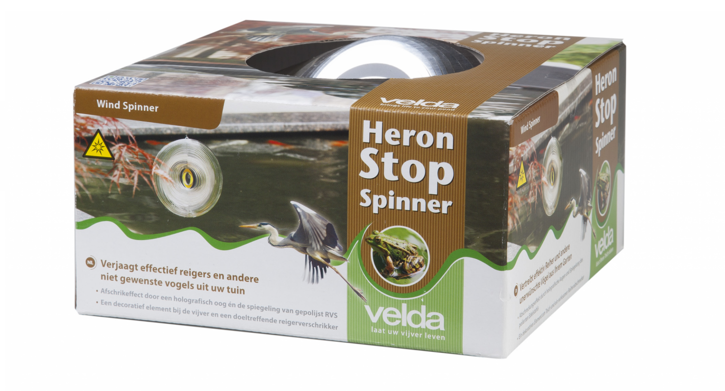 Afbeelding Velda Heron Stop Spinner door Haxo.nl