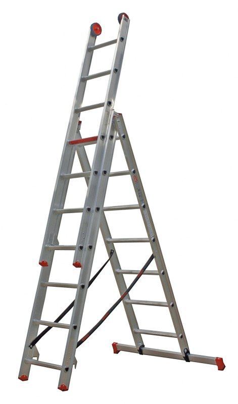 Afbeelding Altrex Ladder AR3 - 3 x 7 Treeds door Haxo.nl