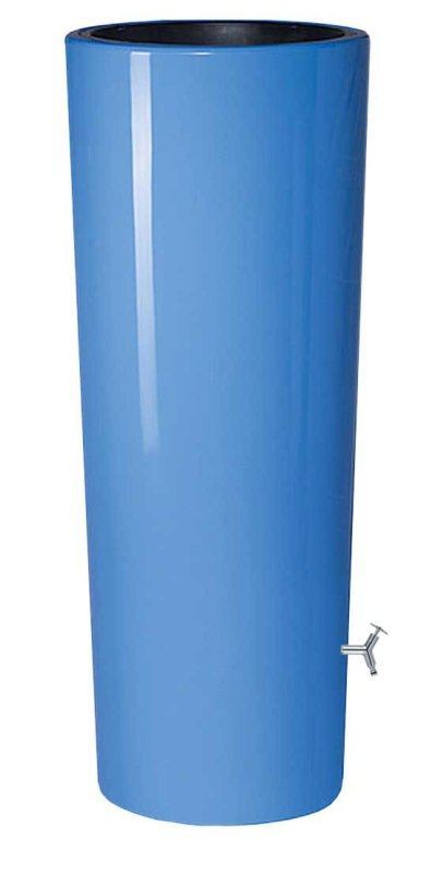 Afbeelding Design Regenton Rond Blauw 350 Liter door Haxo.nl