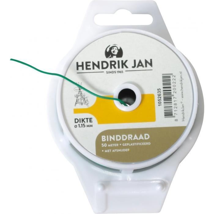 Hendrik Jan Binddraad Geplastificeerd 1.15 mm - 50 Meter
