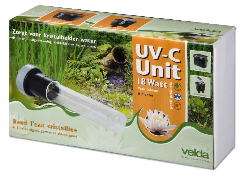 Afbeelding Velda UV-C Unit 18 Watt Inbouw door Haxo.nl