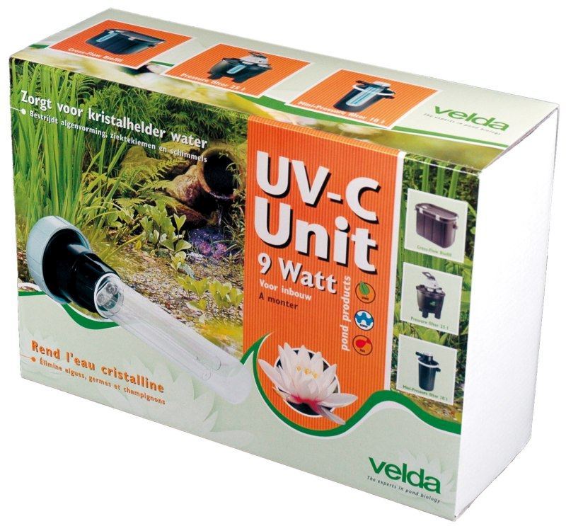 Afbeelding Velda UV-C Unit 9 Watt Inbouw door Haxo.nl