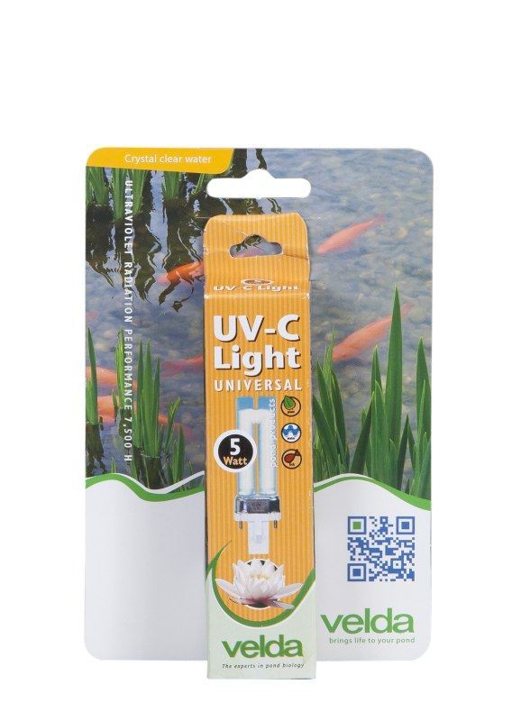 Afbeelding Velda UV-C PL Lamp 5 Watt door Haxo.nl