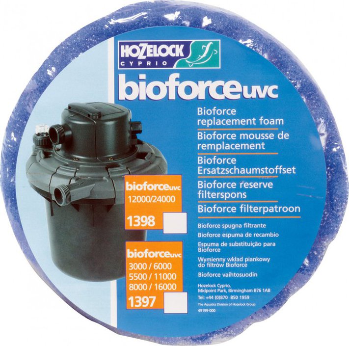 Hozelock Schuimpatroon Bioforce 3000/5500/6000