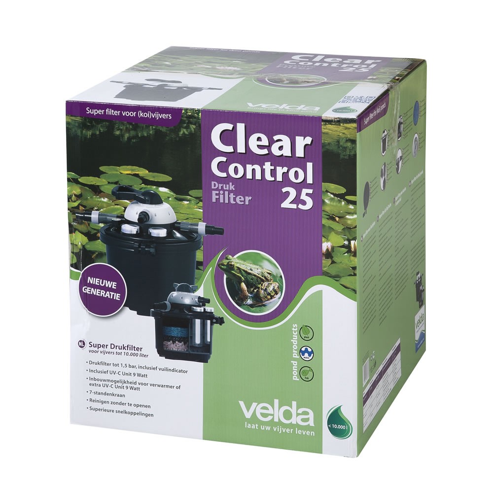 Afbeelding Velda Clear Control 25 + UV-C 9 Watt door Haxo.nl