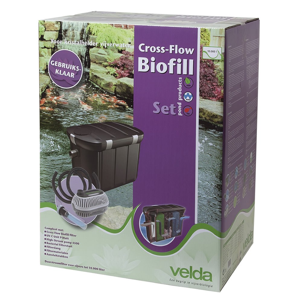 Afbeelding Velda Cross-Flow Biofill Set door Haxo.nl