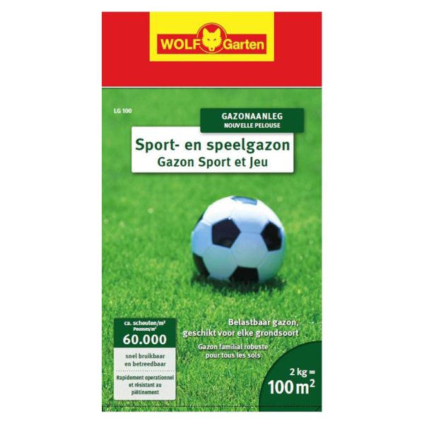 Afbeelding Wolf Garten Sport & Speelgazon LG 100 door Haxo.nl