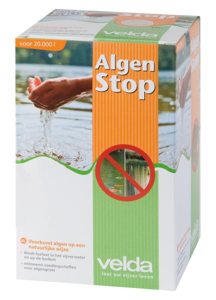 Afbeelding Velda Algae Stop 1.000 Gram Voor 20.000 Liter Water door Haxo.nl