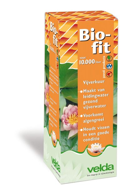 Afbeelding Velda Biofit Vijverkuur 1.000 ML voor 10.000 Liter Water door Haxo.nl