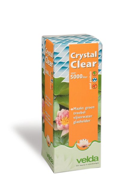 Afbeelding Velda Crystal Clear 500 ml voor 5.000 liter water door Haxo.nl