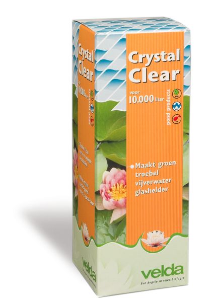 Afbeelding Velda Crystal Clear 1.000 ml voor 10.000 liter water door Haxo.nl