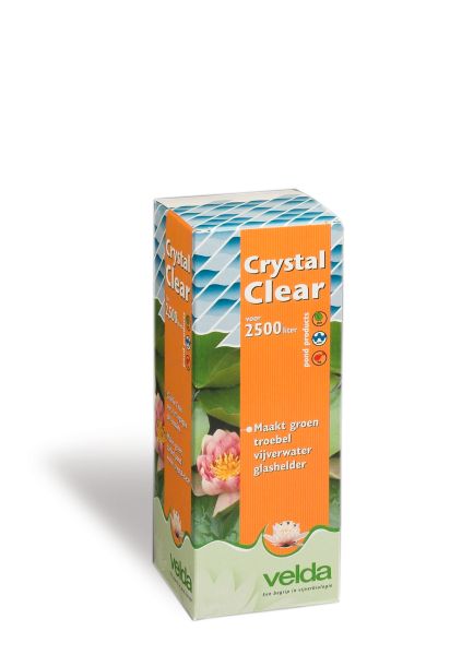 Afbeelding Velda Crystal Clear 250 ml voor 2.500 liter water door Haxo.nl