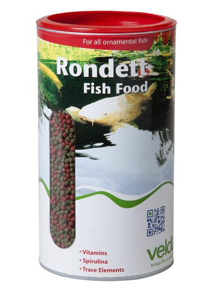 Afbeelding Velda Rondett Fish Food 2500 Ml / 800 gram door Haxo.nl