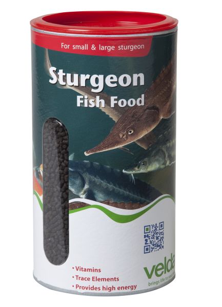 Afbeelding Velda Sturgeon Fish Food 2500 Ml / 1525 gram door Haxo.nl