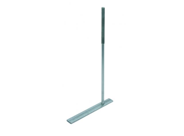 Waelbers Muurplaatanker Plaat 230 50-180 Verzinkt M12 x 400 mm